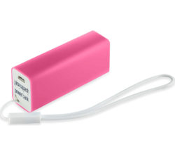 JUICE Squash Mini Portable Power Bank - Pink